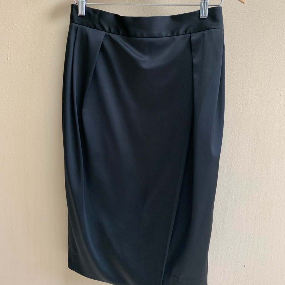 MM LaFleur Perry Pencil Skirt Black Sz 8 Medium NWT Mint Condition